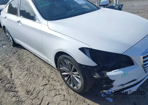 2016 Hyundai Genesis 3.8 из США, поврежденный, VIN KMHGN4JE4GU126796